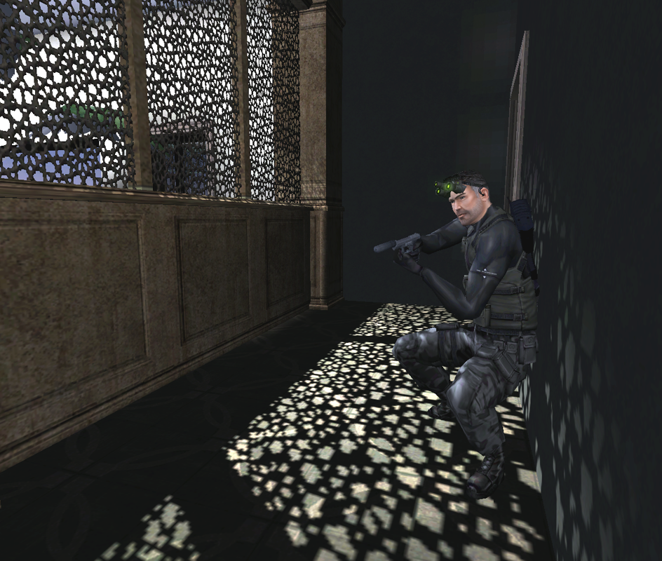 Tom Clancy's Splinter Cell Screenshot (X02 North America press disc): Corridor