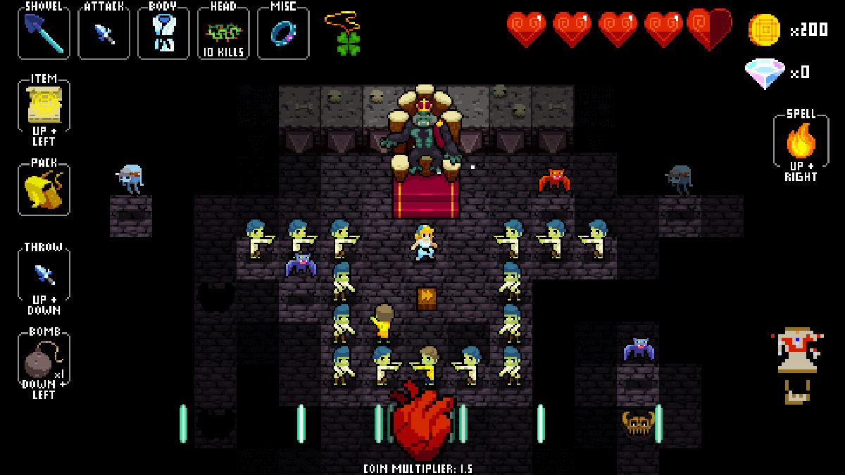 Crypt of the NecroDancer Screenshot (PlayStation Store)