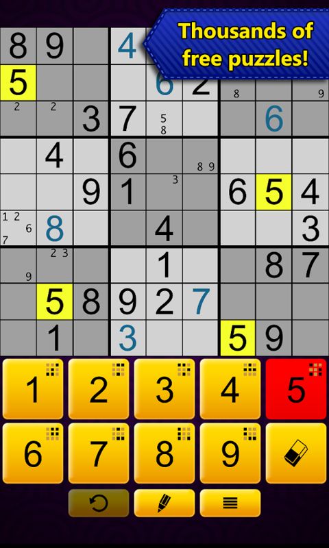 Sudoku Epic Screenshot (Google Play)