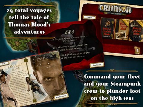 Crimson: Steam Pirates Screenshot (iTunes Store)