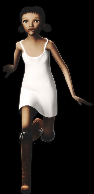 The Path: Prologue Render (Official Website): The Girl in White