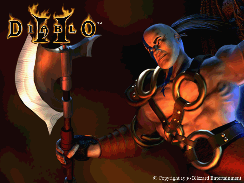 Diablo II Wallpaper (Wallpaper): 8-bit Color
