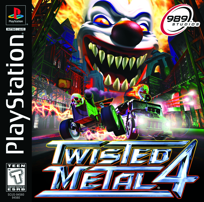 Twisted Metal 4 Other (Twisted Metal 4 Art Disc): TM4 Cover 8M