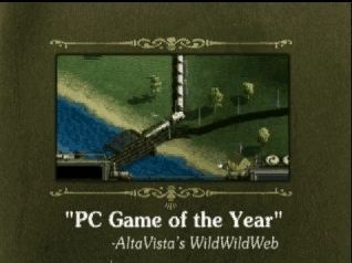 Railroad Tycoon II: Gold Edition Screenshot (Screenshots from a promotional video (2000)): Game accolade (2)