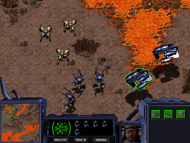 StarCraft Screenshot (OGR preview, 1996-09-10)