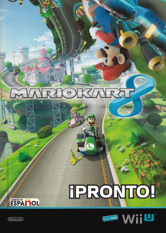 Mario Kart 8 Magazine Advertisement (Magazine Advertisements): Club Nintendo (Mexico), Issue #268 (March 2014)