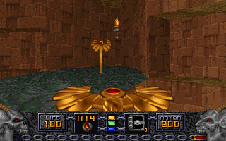 Heretic Screenshot (Preview screenshots, 1994-12-16): Phoenix Rod