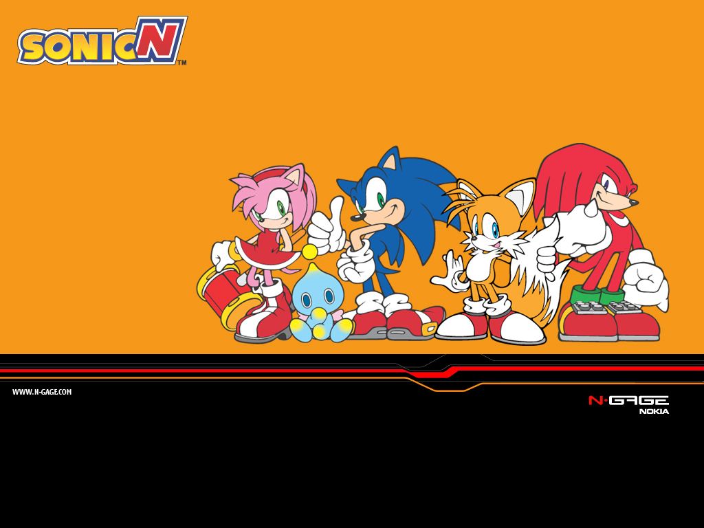 Sonic Advance Wallpaper (Official N-Gage website - wallpapers)