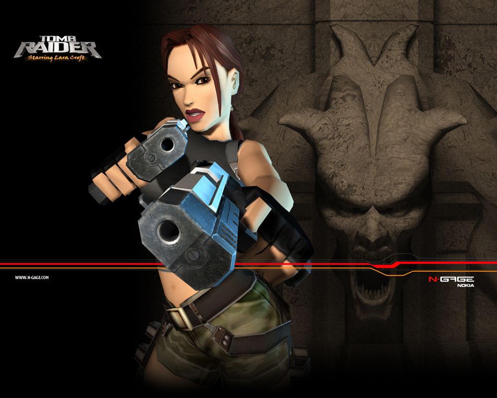 Tomb Raider Wallpaper (Official N-Gage website - wallpapers)