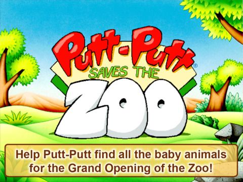Putt-Putt Saves the Zoo Screenshot (iTunes Store)
