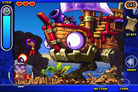 Shantae: Risky's Revenge Screenshot (GMO-Game.com - Android (LITE version))