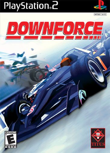 Downforce Other (Titus/Interplay/Virgin Interactive Entertainment 2002 DPK): Downforce box PS2