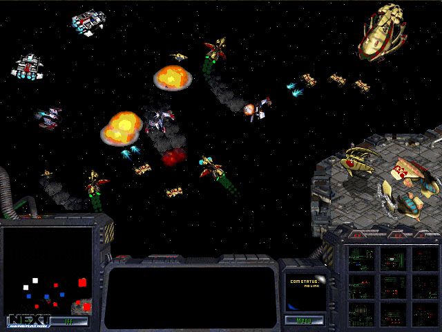StarCraft Screenshot (Next Generation Online preview, 1997-05-22): Dogfighting
