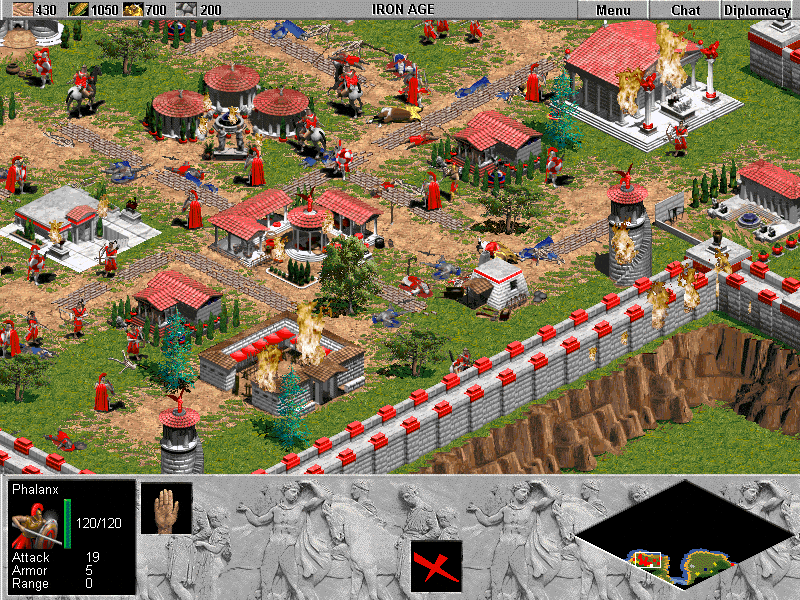 Age of Empires Screenshot (Computer Games Online preview, 1997-05-16)