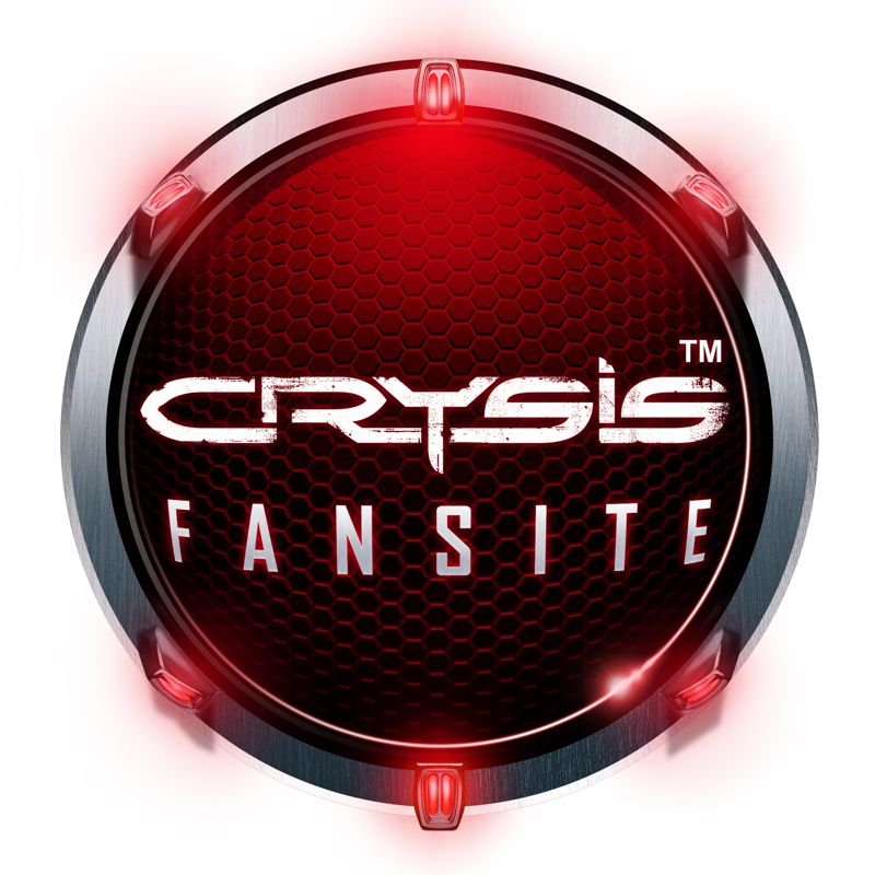 Crysis Logo (Crysis Fan Site Kit): FanSite white