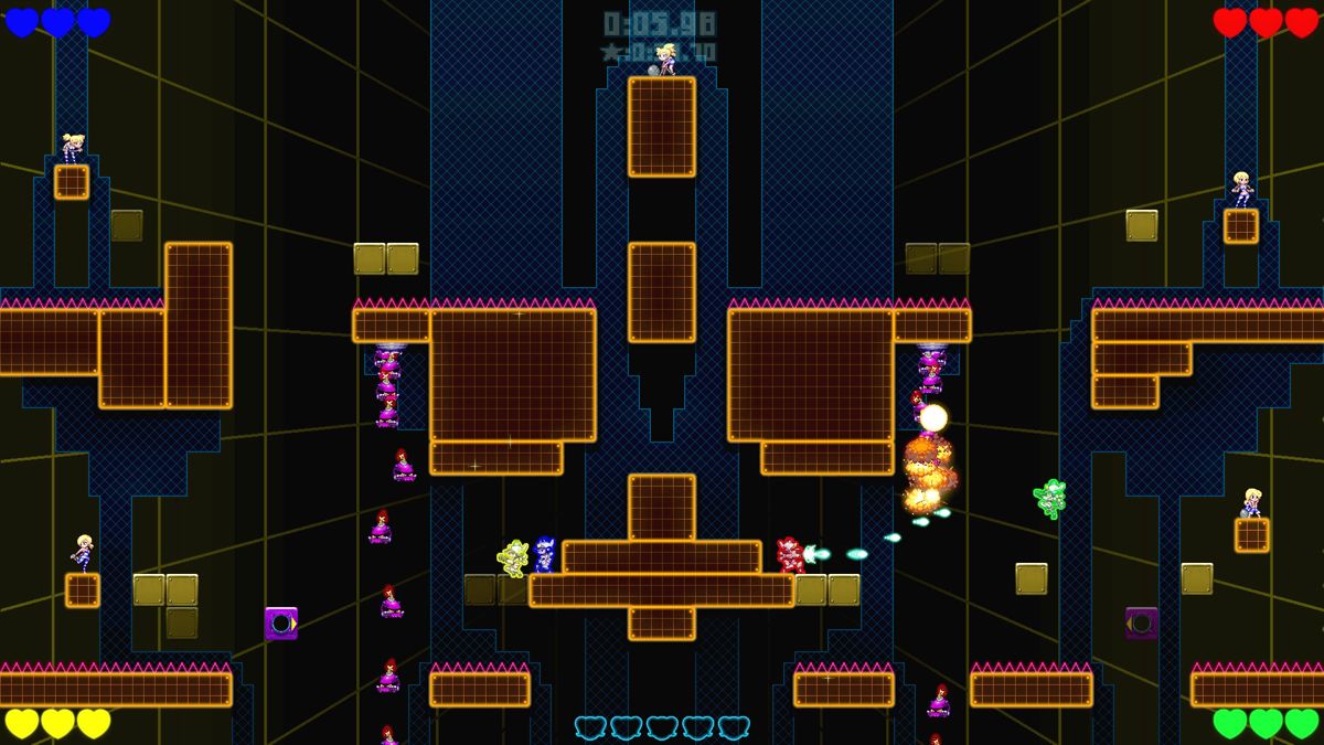 Mighty Switch Force! Academy Screenshot (Steam)