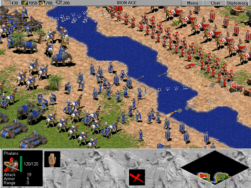 Age of Empires Screenshot (Computer Games Online preview, 1997-06-20)