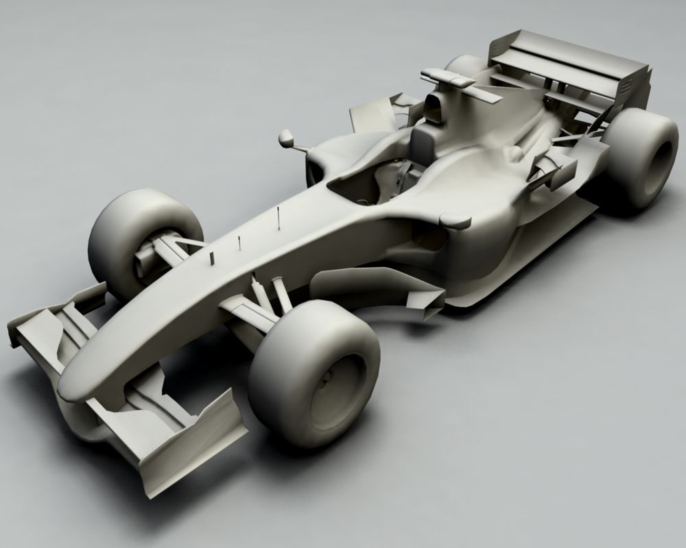 Formula 1: Championship Edition Render (Dean Ashley's DeviantArt Gallery): Ferrari '06 - Iso-High Clay