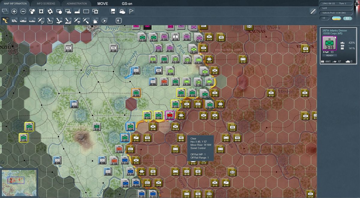 Gary Grigsby's War in the East: The German-Soviet War 1941-1945 Screenshot (Steam)