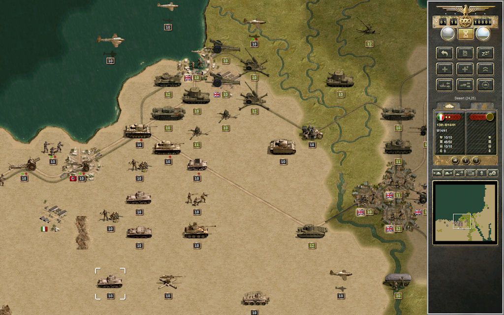 Panzer Corps: Afrika Korps Screenshot (Steam)