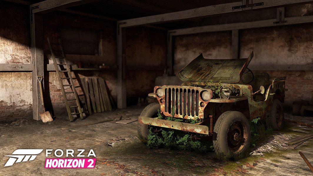 Forza Horizon 2 Screenshot (Dean Ashley's Portfolio Website): Willys Jeep - 1945