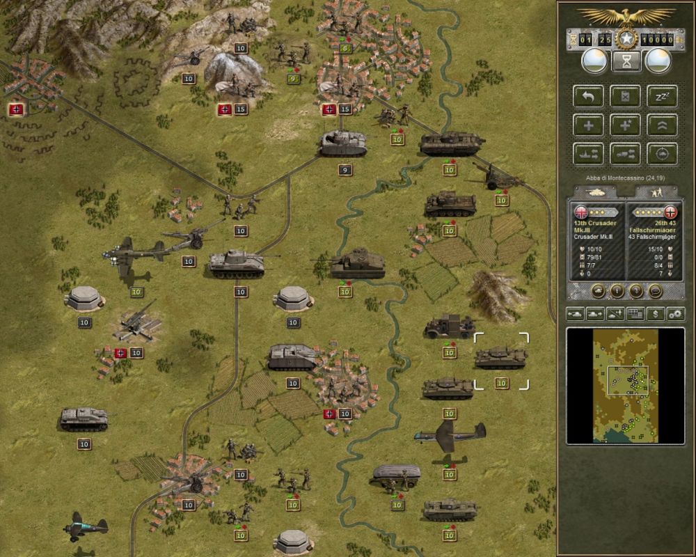 Panzer Corps: Allied Corps Screenshot (Steam)