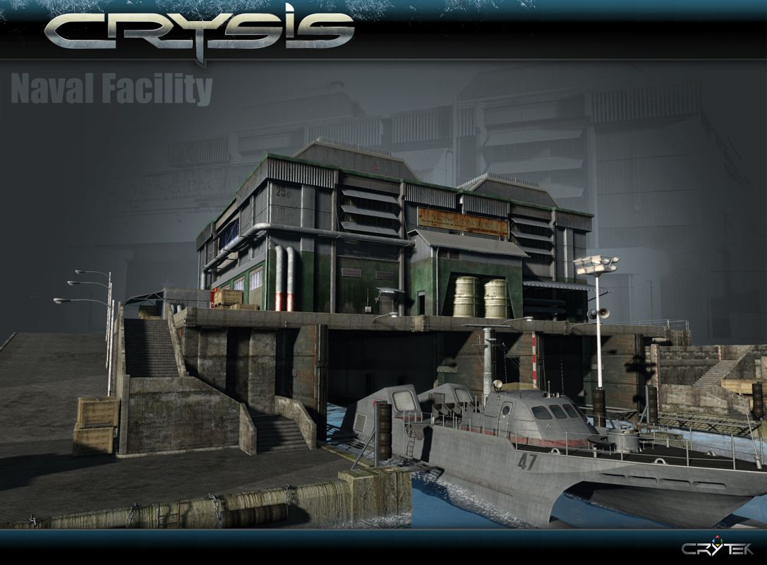 Crysis Render (Crysis Fan Site Kit): Naval Facility