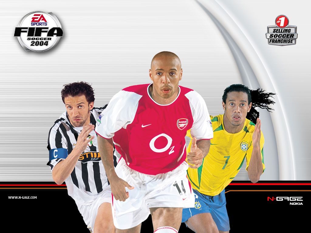 FIFA Soccer 2004 Wallpaper (Official N-Gage website - wallpapers)