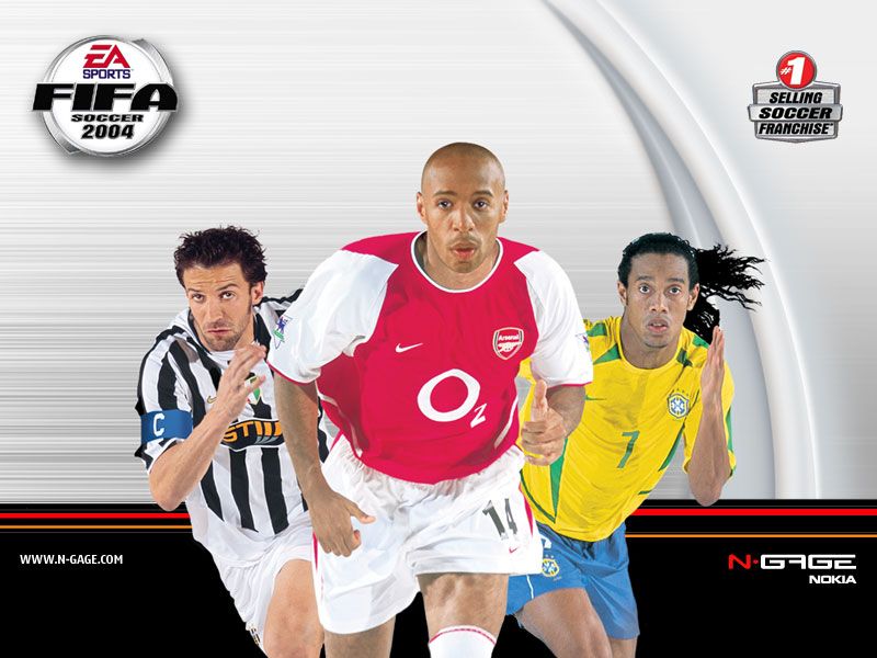 FIFA Soccer 2004 Wallpaper (Official N-Gage website - wallpapers)