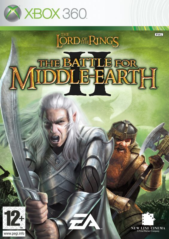 The Lord of the Rings: The Battle for Middle-earth II Other (Electronic Arts UK Press Extranet, 2006-03-16): UK Xbox 360 cover art - RGB