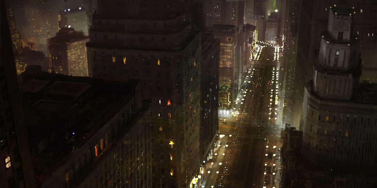 Need for Speed: Underground Concept Art (Need For Speed Underground Fan Site Kit): Financial District