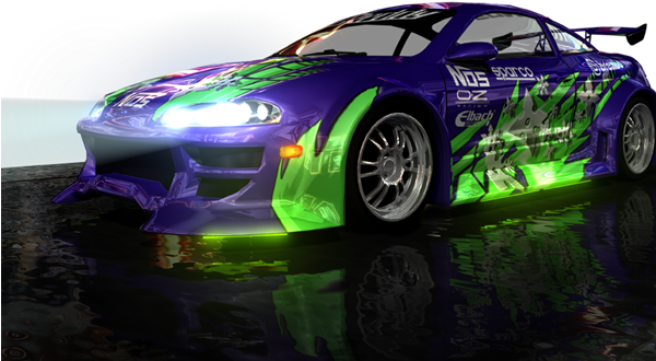 Need for Speed: Underground Render (Need For Speed Underground Fan Site Kit): Car