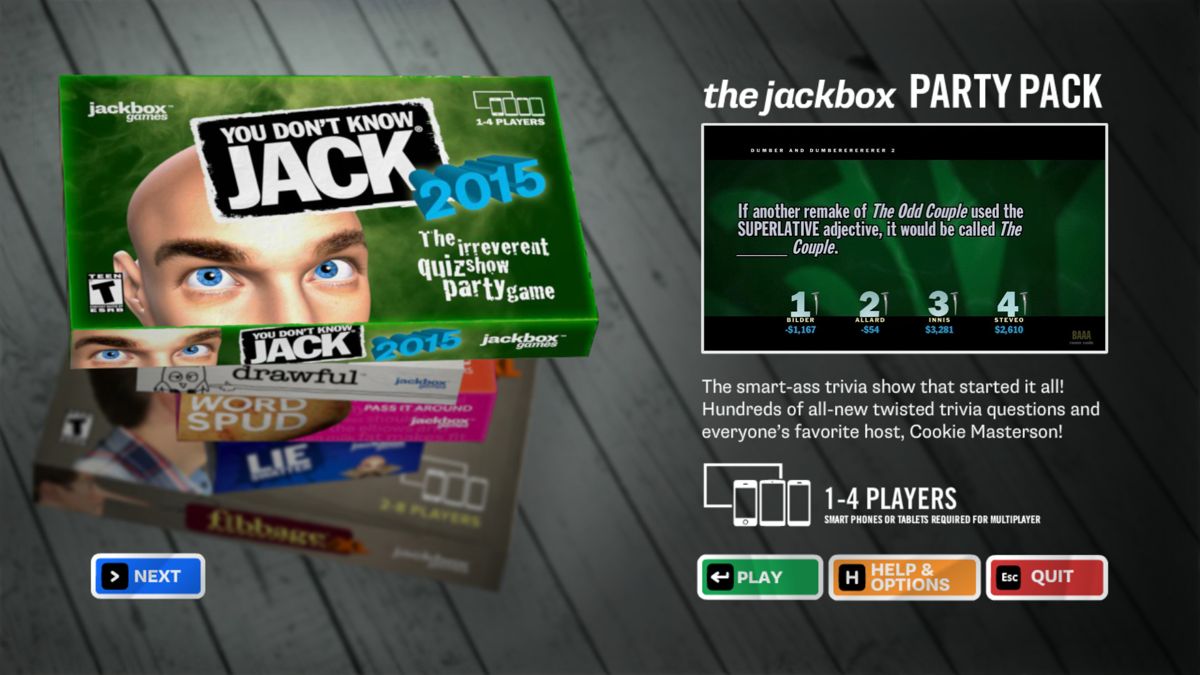 The Jackbox Party Pack Screenshot (Steam)
