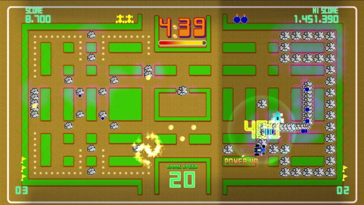 Pac-Man Championship Edition DX+: Rally-X Skin Screenshot (Steam)