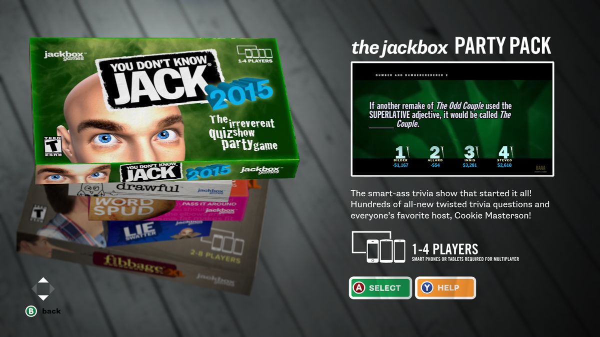 The Jackbox Party Pack Screenshot (Google Play)