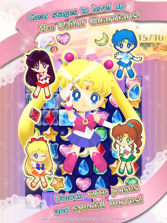 Sailor Moon Drops Screenshot (iTunes Store)