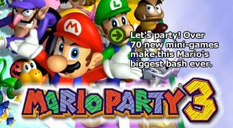 Mario Party 3 Logo (Official Game Page - Nintendo.com)