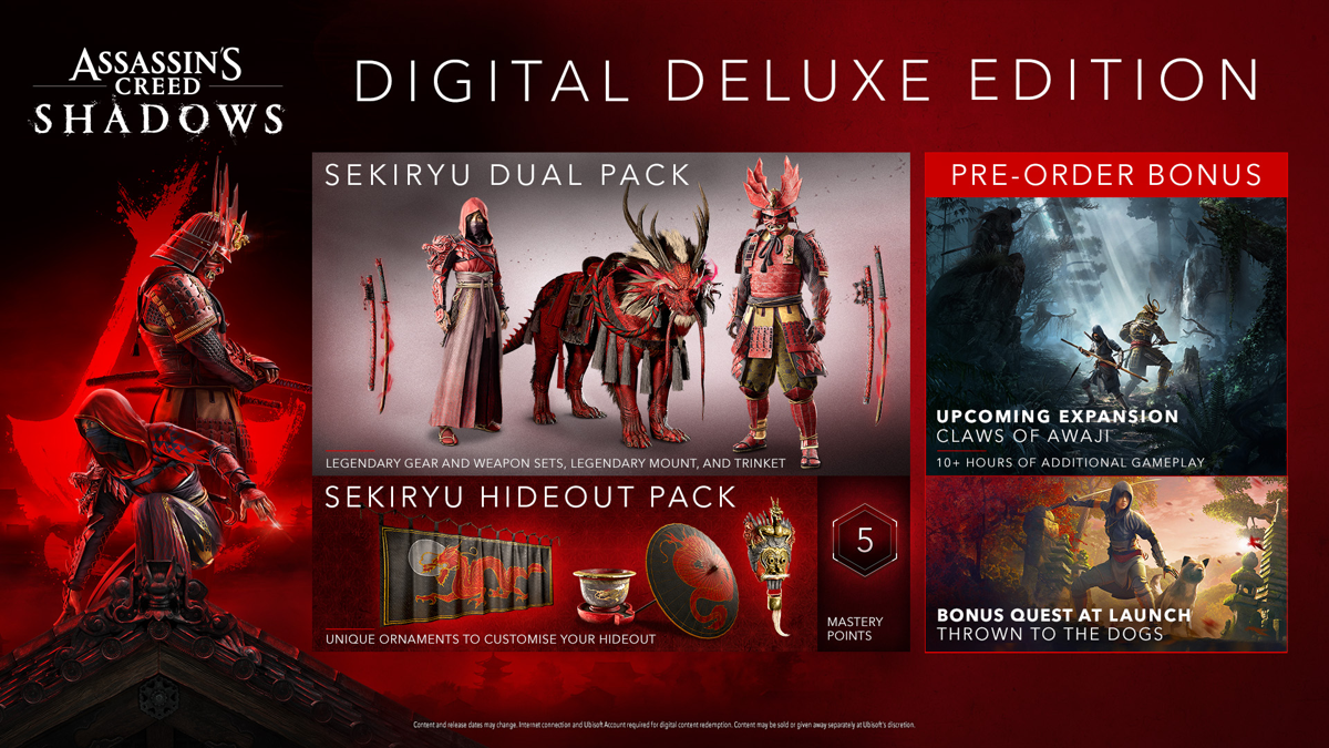 Assassin's Creed: Shadows (Digital Deluxe Edition) Screenshot (Xbox.com)