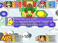 Mario Party 3 Screenshot (Official Game Page - Nintendo.com): Screen Shots III Who will win the Millennium Star? It takes equal parts skill and luck.