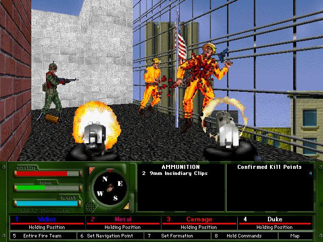 Damage Incorporated Screenshot (Paranoid Productions website, 2000)