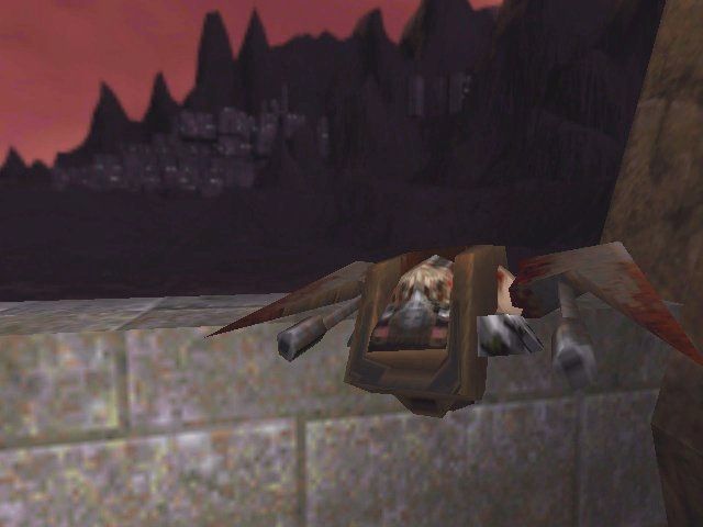 Quake II Screenshot (Games Domain preview, 1997-07-01)
