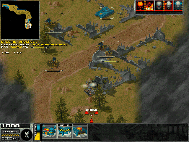 7th Legion Screenshot (Computer Games Online review, 1997)