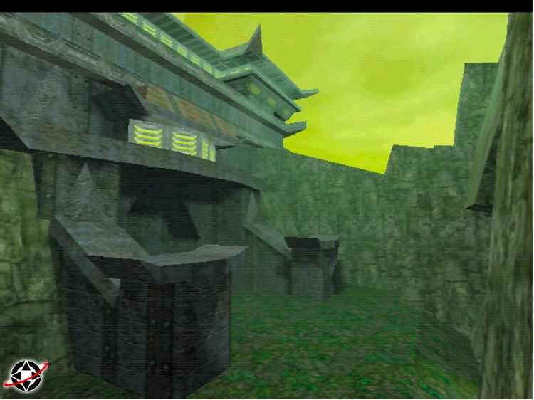 John Romero's Daikatana Screenshot (PC.IGN.COM preview, 1998-10-21): Futuristic Kyoto