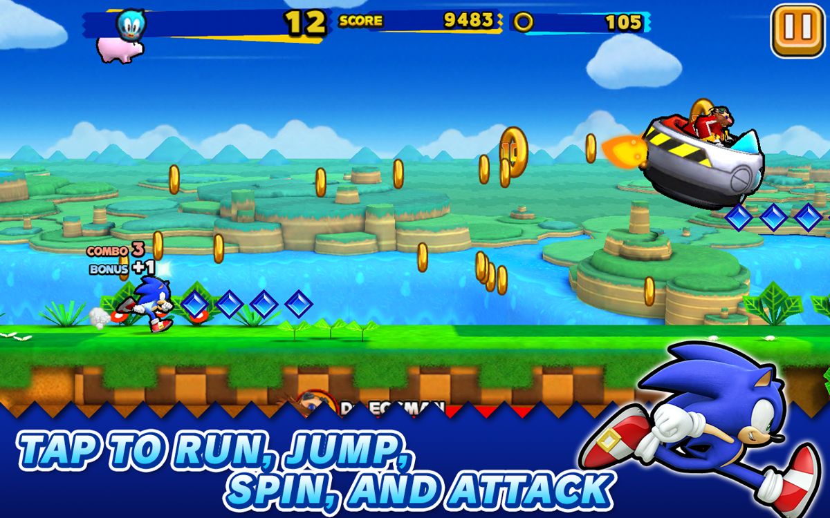 Sonic Runners Screenshot (Play.Google.com - Android)