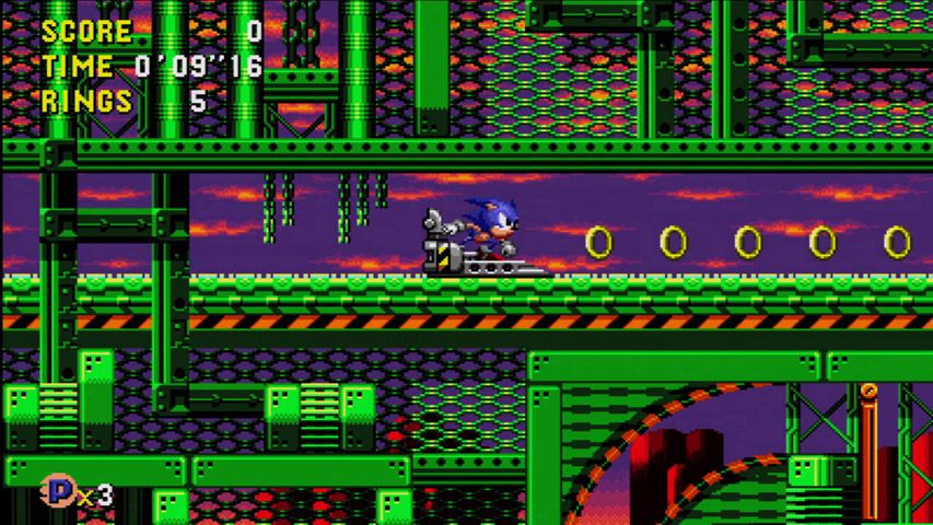 Sonic CD Screenshot (Playstation Store)