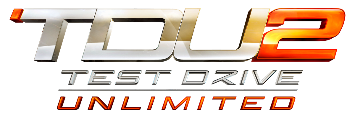 Test Drive Unlimited 2 Logo (TDU2 Fansite Kit): For dark