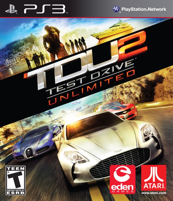 Test Drive Unlimited 2 Other (TDU2 Fansite Kit): PS3 box art (US)