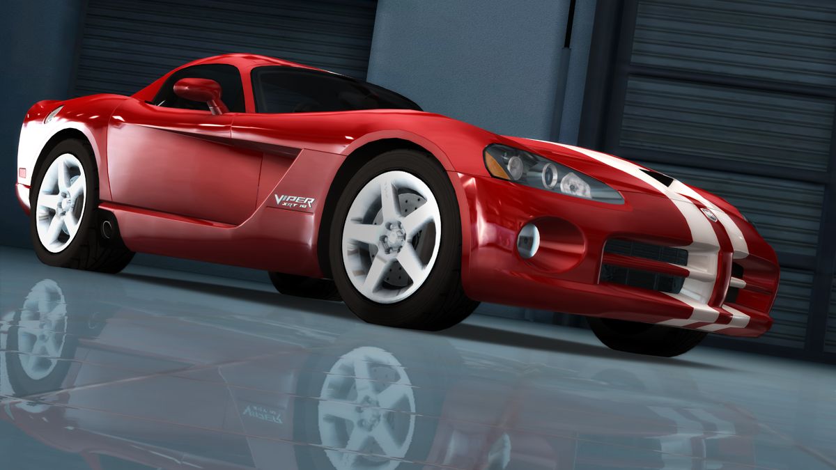 Test Drive Unlimited 2 Screenshot (TDU2 Fansite Kit): Red Dodge Viper SRT 10 (front right, ground)