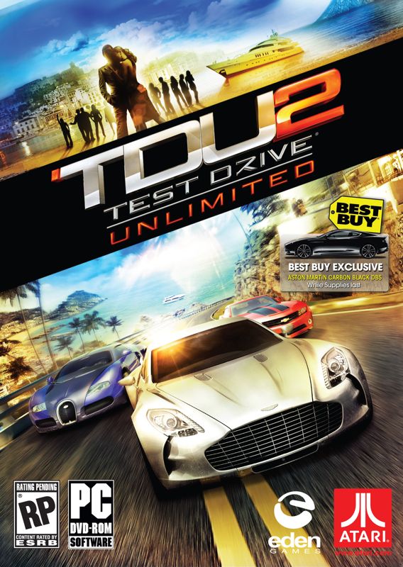 Test Drive Unlimited 2 Other (TDU2 Fansite Kit): PC Best Buy box art (US)