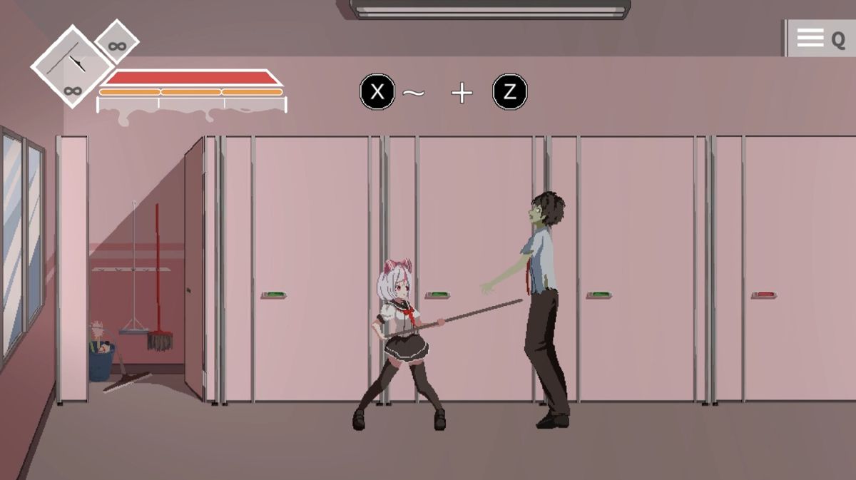 You need to control the protagonist to escape from the place full of zombie...